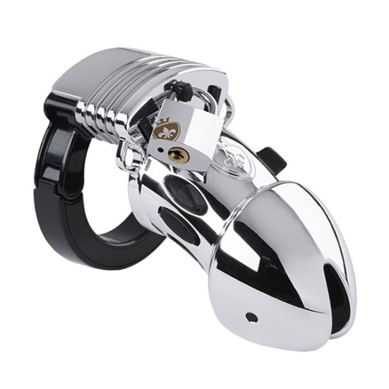 Пояс верности с электростимуляцией Mystim Silver