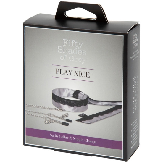 Ошейник с зажимами Fifty Shades of Grey