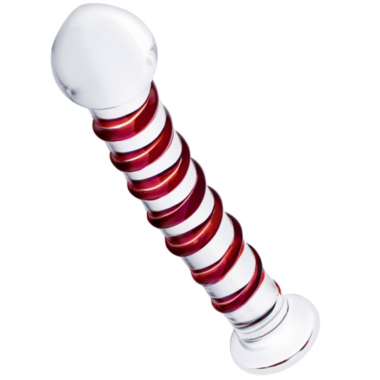 Фаллос из стекла Glas 10" Mr. Swirly