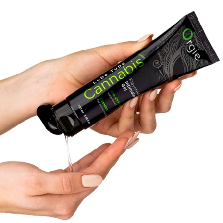 Съедобная смазка Orgie Lube Tube Cannabis