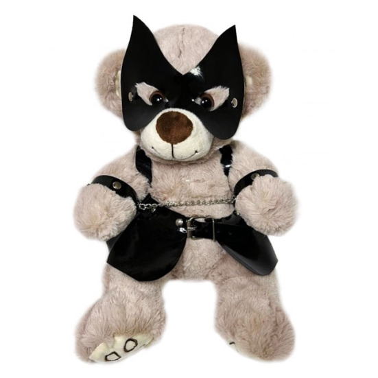 Медвежонок в БДСМ-костюмчике