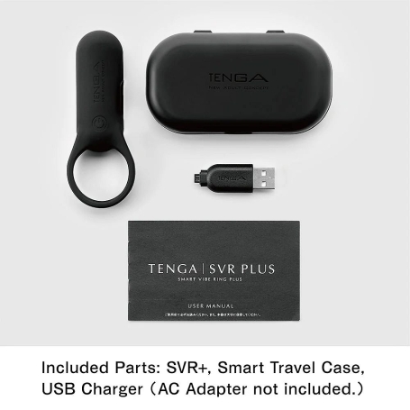 Виброкольцо Tenga SVR+ Black